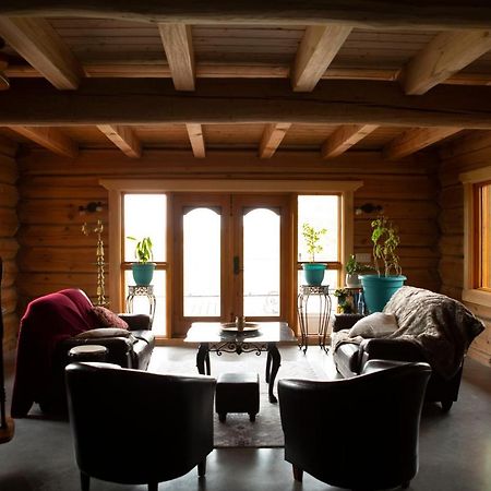 Hebergement "La Maison En Bois Rond" Sainte-Marie Exteriör bild