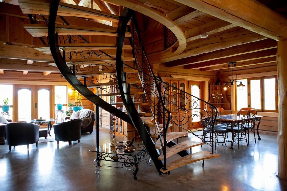 Hebergement "La Maison En Bois Rond" Sainte-Marie Rum bild
