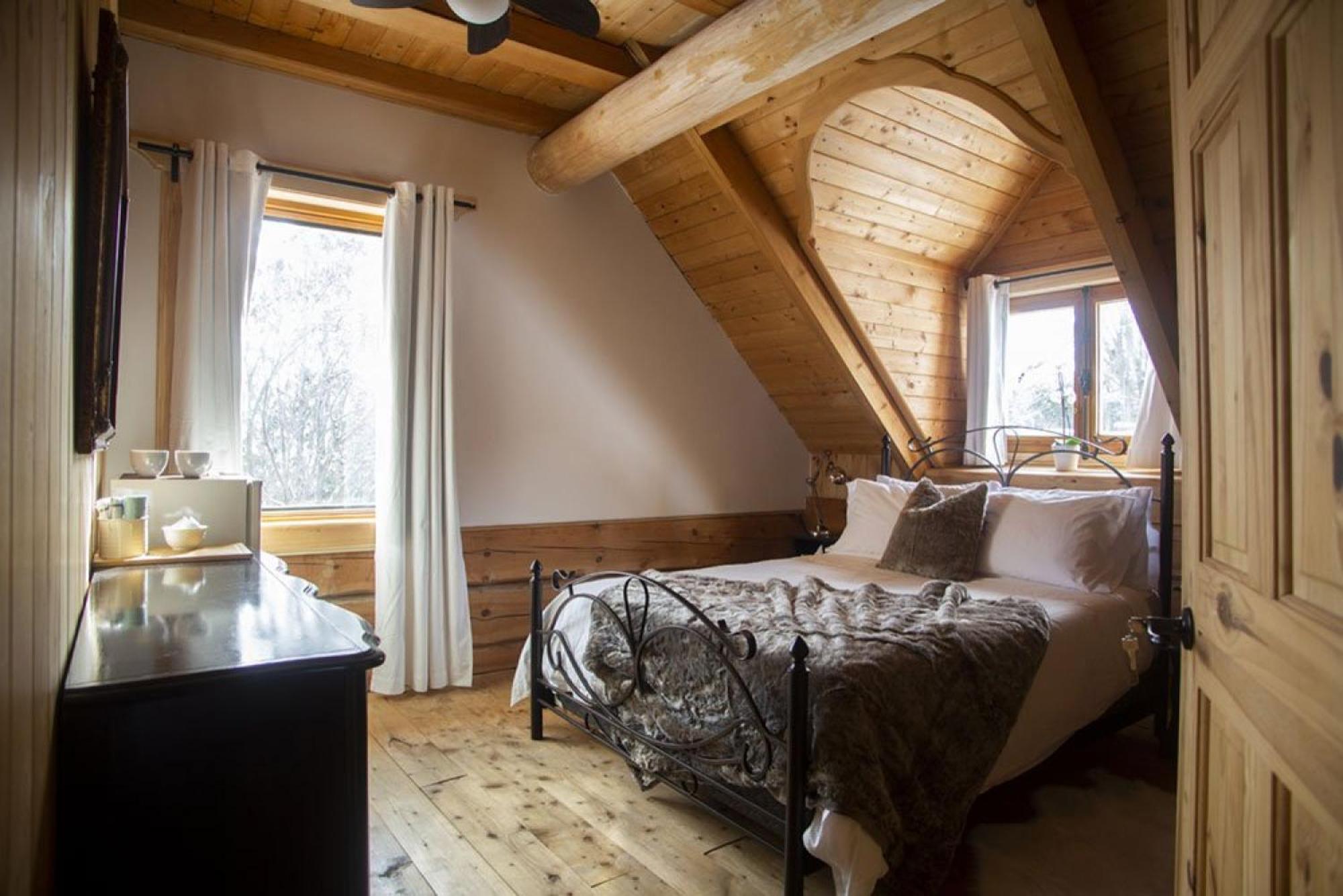 Hebergement "La Maison En Bois Rond" Sainte-Marie Rum bild